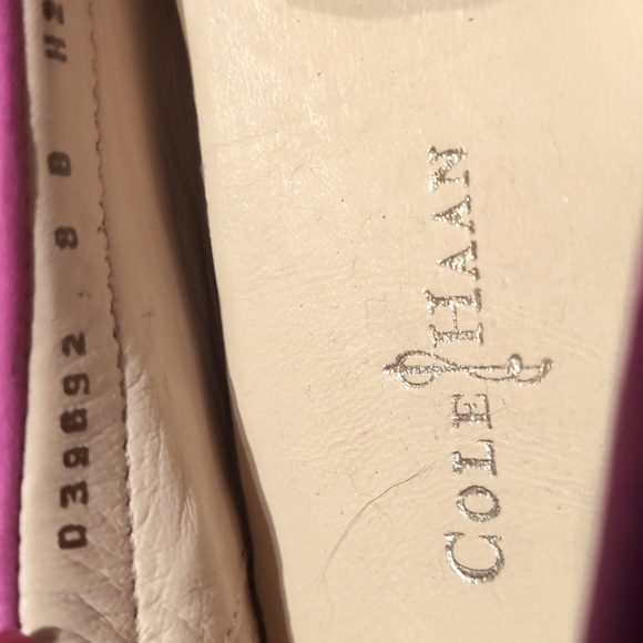 Cole Haan Women's Vibrant Pink Loafers - Picture 2 of 6